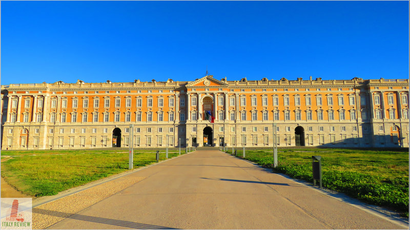 18th-Century Royal Palace at Caserta with the Park, the Aqueduct of ...
